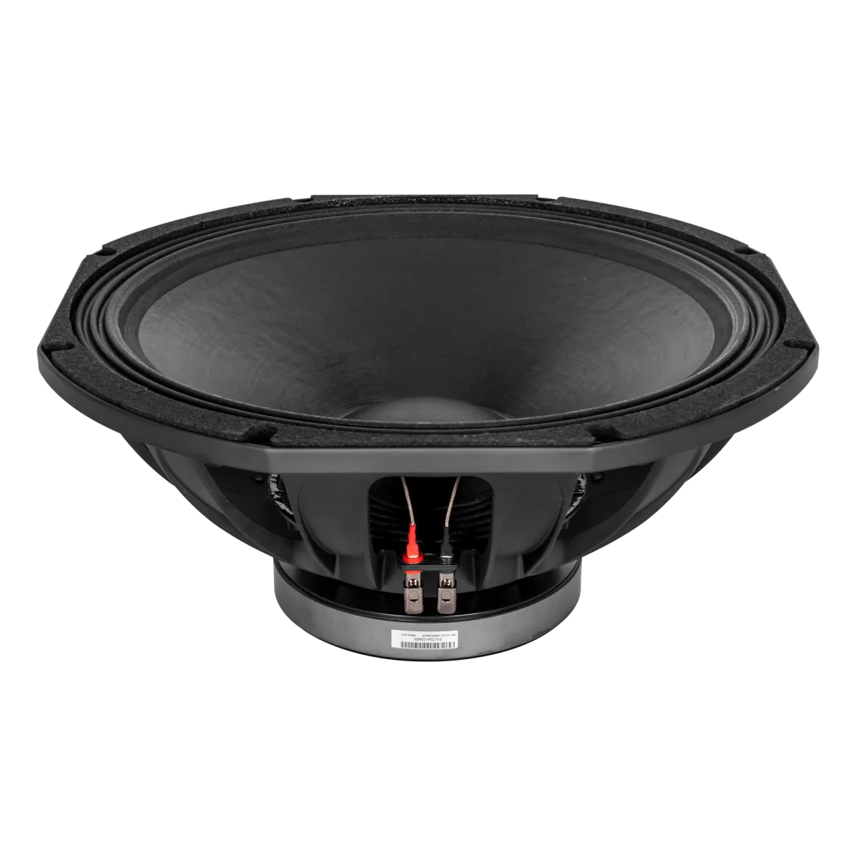 Celto Pro 18SW1000-8 profesyonel düşük frekanslı hoparlör sürücüsünün önden görünümü.